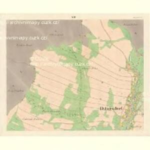 Dittersdorf (Getrzichow) - m0441-1-006 - Kaiserpflichtexemplar der Landkarten des stabilen Katasters