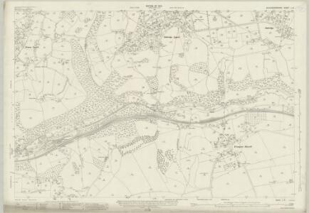 Gloucestershire L.6 (includes: Bisley with Lypiatt; Chalford; Minchinhampton; Sapperton) - 25 Inch Map