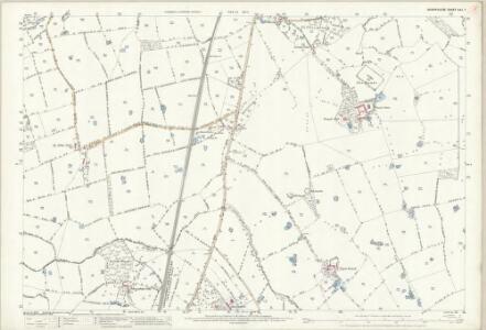 Shropshire XXI.7 (includes: Broughton; Clive; Loppington; Myddle; Wem Rural) - 25 Inch Map