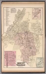 Mount Vernon, Town of East Chester, Westchester Co., N.Y.  (insets) Washingtonville.  East Chester.  Lakeville.