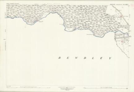 Shropshire LXXXI.2 (includes: Bewdley; Kinlet; Rock; Upper Arley) - 25 Inch Map