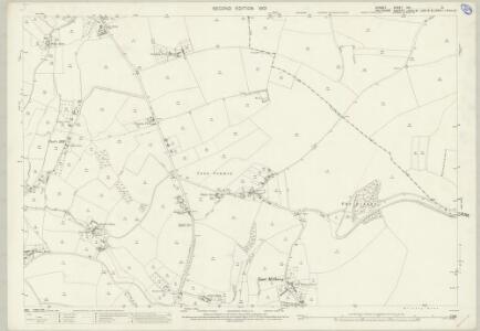 Dorset VIII.3 (includes: Cann; Donhead St Mary; Melbury Abbas) - 25 Inch Map