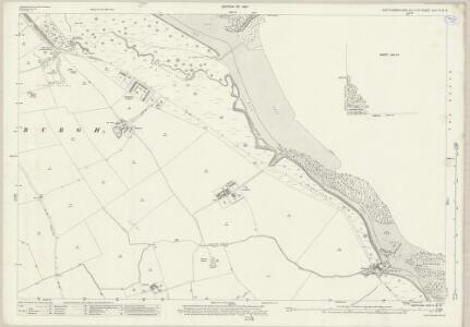 Northumberland (New Series) XIII.14 (inset XIII.15) (includes: Shoreston) - 25 Inch Map