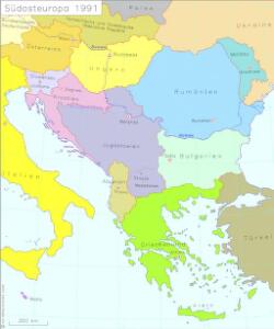 Südosteuropa 1991