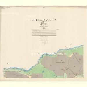 Gottmannsgrün - c7985-2-002 - Kaiserpflichtexemplar der Landkarten des stabilen Katasters