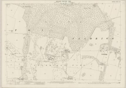 Norfolk XI.14 (includes: Aylmerton; Felbrigg) - 25 Inch Map