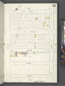 Queens V. 2, Plate No. 60 [Map bounded by 4th Ave., Wolcott Ave., Goodrich, Winthrop Ave.]