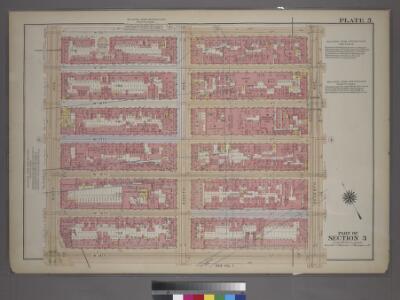 Plate 5, Part of Section 3: [Bounded by W. 20th Street, Seventh Avenue, W. 14th Street and Ninth Avenue.]