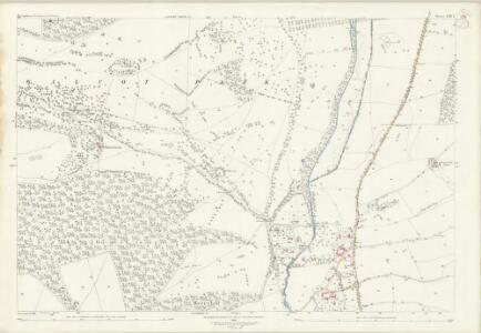 Shropshire LXX.1 (includes: Clunbury; Lydbury North) - 25 Inch Map