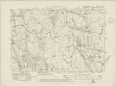 Caernarvonshire XIV.NW - OS Six-Inch Map