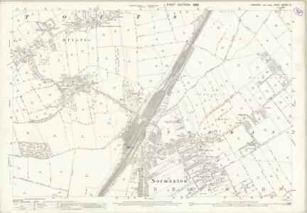 Yorkshire CCXXXIV.13 (includes: Newland With Woodhouse Moor; Normanton) - 25 Inch Map