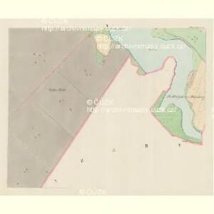 Nausow (Nauzow) - c5187-1-005 - Kaiserpflichtexemplar der Landkarten des stabilen Katasters