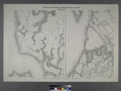 Sheet No. 19. [Includes Marks Creek, Prall's River and part of Bloomfield.] - Sheet No. 35. [Includes Chelsea and part of Prall's Island.]