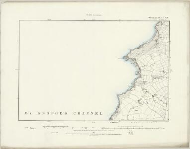Pembrokeshire II.SE - OS Six-Inch Map