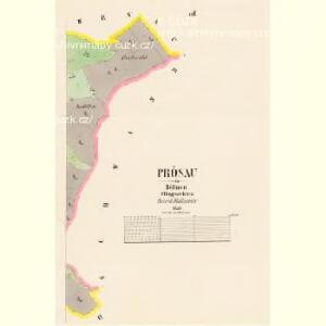 Prösau - c0596-1-002 - Kaiserpflichtexemplar der Landkarten des stabilen Katasters