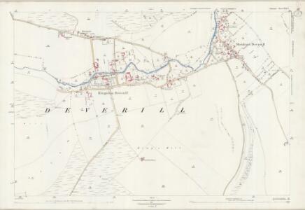 Wiltshire LVII.11 (includes: Brixton Deverill; Kingston Deverill) - 25 Inch Map