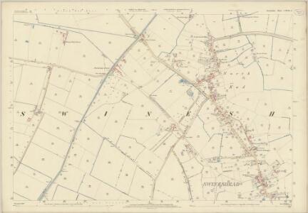 Lincolnshire CXVII.1 (includes: Kirton; Swineshead) - 25 Inch Map
