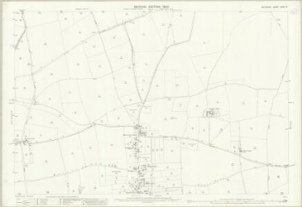 Wiltshire XXXVI.14 (includes: Burbage; Easton Royal; Milton Lilbourne; Wootton Rivers) - 25 Inch Map