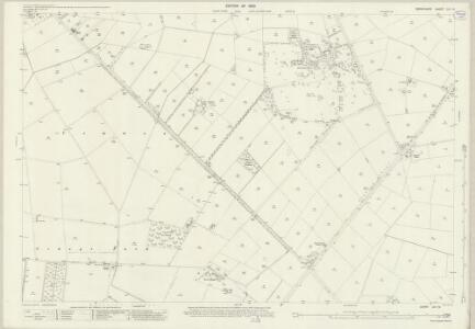 Derbyshire LIV.10 (includes: Burnaston; Egginton; Etwall; Findern; Willington) - 25 Inch Map