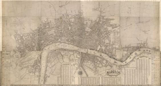 London &c., accurately surveyed by Wm Morgan, His Majesty Cosmographer