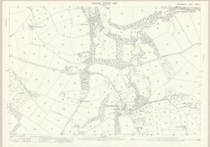 Cardiganshire XXXVIII.8 (includes: Llandygwydd) - 25 Inch Map