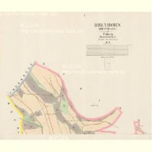 Dreyborn - c7512-1-001 - Kaiserpflichtexemplar der Landkarten des stabilen Katasters