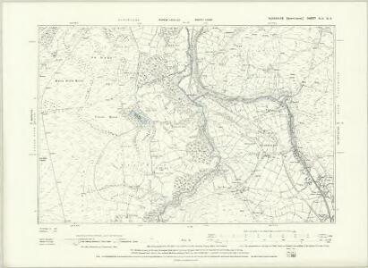 Yorkshire XLV.SW - OS Six-Inch Map
