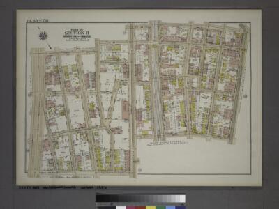 Plate 58, Part of Section 11, Borough of the Bronx. [Bounded by E. 183rd Street, Webster Avenue, E. 184th Street, Third Avenue, E. 181st Street, Webster Avenue, E. 180th Street and Grand Boulevard.]