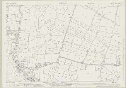 Somerset XXV.7 (includes: Berrow; Brent Knoll; Burnham On Sea) - 25 Inch Map