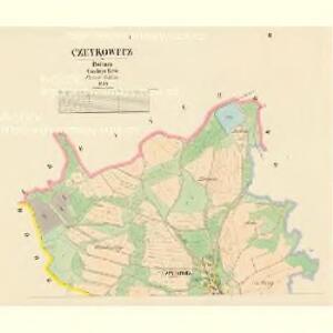 Czeykowitz - c0822-1-001 - Kaiserpflichtexemplar der Landkarten des stabilen Katasters