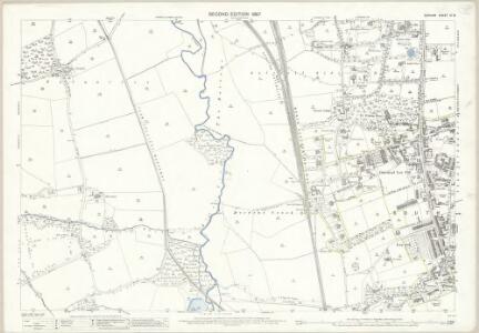 Durham VI.8 (includes: Gateshead; Lamesley; Whickham) - 25 Inch Map
