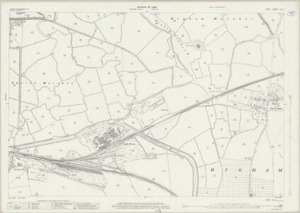 Kent XI.5 (includes: Higham; Shorne) - 25 Inch Map