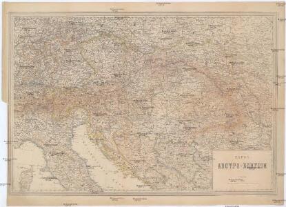 Karta Avstro-Vengrii