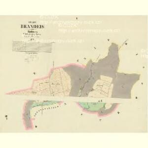 Brandeis - c0459-1-001 - Kaiserpflichtexemplar der Landkarten des stabilen Katasters
