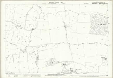 Huntingdonshire XXV.5 (includes: Eaton Socon; Great Staughton; Hail Weston) - 25 Inch Map