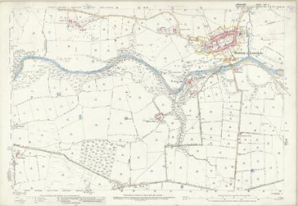 Lancashire XXVI.2 (includes: Bentham; Burton In Lonsdale; Cantsfield) - 25 Inch Map