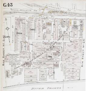 Insurance Plan of London East District Vol. G: sheet 43-1