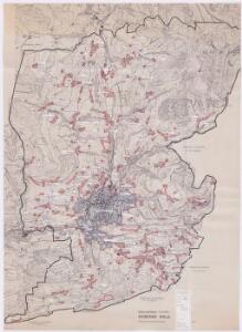 Wald: Definition der Siedlungen für die eidgenössische Volkszählung am 01.12.1970; Siedlungskarte
