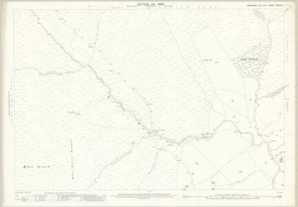 Yorkshire CXLVIII.1 (includes: Bowland Forest High; Easington) - 25 Inch Map