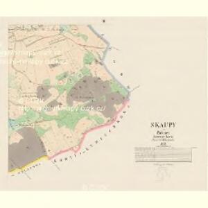Skaupy - c6951-1-003 - Kaiserpflichtexemplar der Landkarten des stabilen Katasters