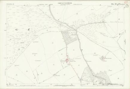 Dorset X.10 (includes: Cranborne; Martin; Pentridge) - 25 Inch Map