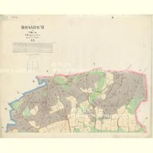 Rossbach - c2332-2-001 - Kaiserpflichtexemplar der Landkarten des stabilen Katasters