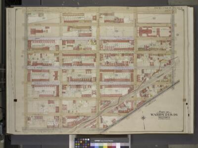 Brooklyn, Vol. 2, Double Page Plate No. 21; Part of   Wards 24 & 26, Section 5; [Map bounded by Atlantic Ave., Rockaway Ave., East New York Ave.; Including  St. Johns PL. (Douglass St.), Ralph Ave.]