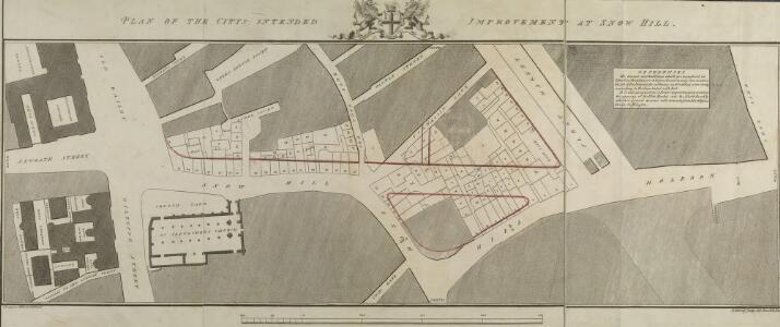 PLAN OF THE CITYS INTENDED IMPROVEMENT AT SNOW HILL