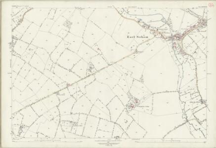 Suffolk XLVIII.14 (includes: Ashfield with Thorpe; Cretingham; Earl Soham) - 25 Inch Map
