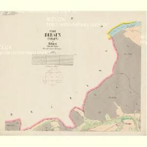 Beraun - c0131-1-004 - Kaiserpflichtexemplar der Landkarten des stabilen Katasters