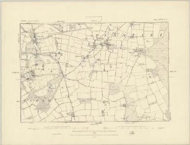 Suffolk LXVIII.NW - OS Six-Inch Map