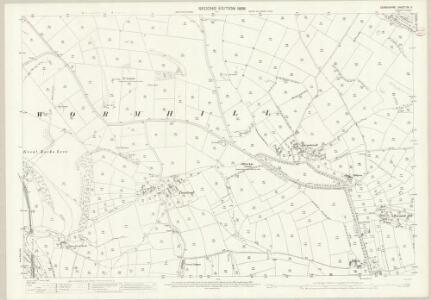 Derbyshire XV.11 (includes: Wormhill) - 25 Inch Map
