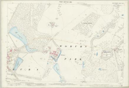 Bedfordshire XXIV.8 (includes: Eversholt; Woburn) - 25 Inch Map