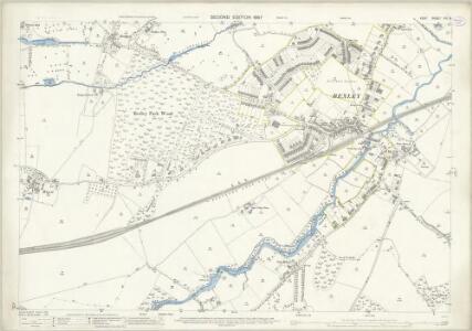 Kent VIII.8 (includes: Bexley; Chislehurst and Sidcup) - 25 Inch Map